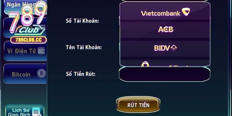 Cách thức rút tiền